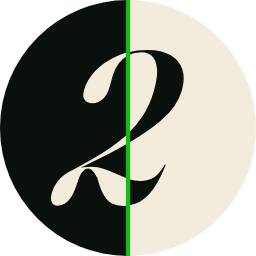 Twofold round icon
